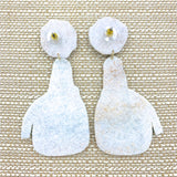 Tequila Bottle Seed Bead Earrings