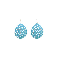 Crystal Star Easter Egg in Pink or Blue (1.3x1.7in)