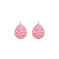 Crystal Star Easter Egg in Pink or Blue (1.3x1.7in)