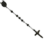 6mm Our Lady of Guadalupe Stainless Steel Rosary - 4 Colors (19in)