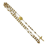 6mm Our Lady of Guadalupe Stainless Steel Rosary - 4 Colors (19in)