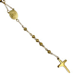 6mm Our Lady of Guadalupe Stainless Steel Rosary - 4 Colors (19in)