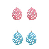Crystal Star Easter Egg in Pink or Blue (1.3x1.7in)