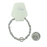 $1.00 San Benito, Saint Benedict Charm Stretch Bracelet (IBR-2551)