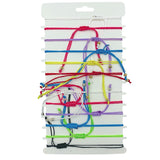 Bulk 12 PCS Drawstring Fruit Charm Bracelets (IBR-2420)