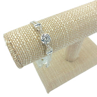 Philippians 14:13 Religious Magnetic Clasp Bracelet (11-5068ASABL)