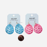 Crystal Star Easter Egg in Pink or Blue (1.3x1.7in)