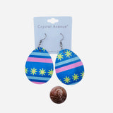 Easter Egg Earrings (1.45x3.07in)