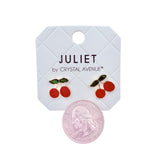 Cherry Post Stud Earrings (0.49x0.49in)