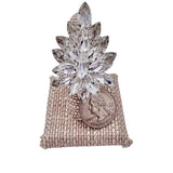 Marquis Crystals Stretch Ring (R1344)