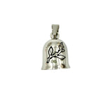 Stainless Steel Bell Pendant (0.75x1.5in)