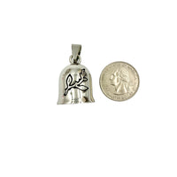 Stainless Steel Bell Pendant (0.75x1.5in)