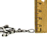 Stainless Steel Large Crucifix INRI Pendant (4069)(1.5x3.5in)