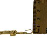 Stainless Steel Cross Crucifix San Benito Pendant (3251)(0.75x2in)