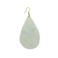Best Teacher Teardrop Seed Bead Earrings - School, Beaded (1.5x3in)