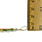 Gold Plated Our Lady of Guadalupe Halo Pendant (H123-3)(0.5x1.5in)