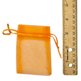 Small Drawstring Organza Bags - 9 Colors (2.5x3.5in)