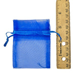 Small Drawstring Organza Bags - 9 Colors (2.5x3.5in)