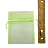 Medium Drawstring Organza Bags - 13 Colors (3.5x4.5in)