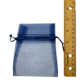 Medium Drawstring Organza Bags - 13 Colors (3.5x4.5in)