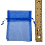 Medium Drawstring Organza Bags - 13 Colors (3.5x4.5in)