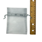 Medium Drawstring Organza Bags - 13 Colors (3.5x4.5in)