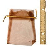 Large Drawstring Organza Bags - 8 Colors (4.5x6.5in)