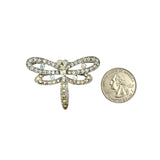 Dragonfly Brooch Pin - 2 Colors (AB11027)(2x1.5in)