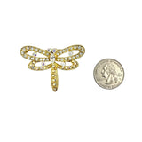 Dragonfly Brooch Pin - 2 Colors (AB11027)(2x1.5in)