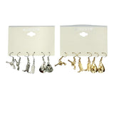 $1.00 3 Pair Western Themed Earrings in Silver or Gold (IER5964)