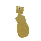 Champagne Bottle Cheers Seed Bead Earrings - Beaded, New Year's (1.25x3in)