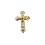 Crystal Cross Pin Brooch (P1633)(1.5x2in)