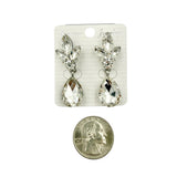 Small Crystal Dangle Earrings (ER2563)(0.5x1.75)