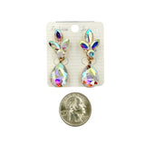 Small Crystal Dangle Earrings (ER2563)(0.5x1.75)