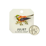 Cute Sparrow Brooch Pin (1.78x1.2in)
