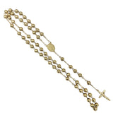 8mm Our Lady of Guadalupe Stainless Steel Rosary - 4 Colors (21in)