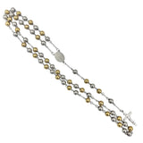 8mm Our Lady of Guadalupe Stainless Steel Rosary - 4 Colors (21in)