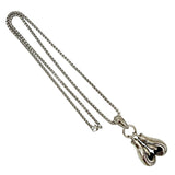Stainless Steel Boxing Gloves Necklace (22in)