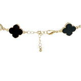 Black Clover Station Necklace (18+2.5in)