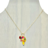 Pencil Charm School Themed Necklace (16+3in)