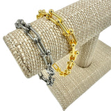 Stainless Steel 6mm U Link Bracelet (8.5in)