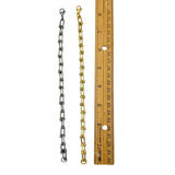 Stainless Steel 6mm U Link Bracelet (8.5in)