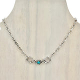 Horse Bit Metal Chain Necklace