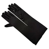 Medium Satin Gloves (8 inches, Below Elbow)