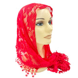 Catholic Mass Veils - 10 Colors (18x72in)