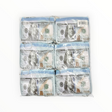 Hundred Dollar Bill Image Coin Purse Key Chain (Bulk - 12PCS)
