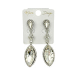 Crystal Marquis Dangle Earrings (ER1467)(0.75x2.5)