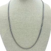 Stainless Steel 4mm Cuban Chain - Available in 18", 20", or 24"