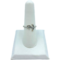Sterling Silver Nautical Anchor Ring - Sizes  5, 6, 7, 8, 9