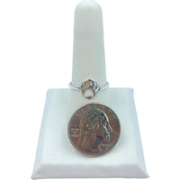 Sterling Silver Paw Print Ring - Sizes 6, 7, 8, 9
